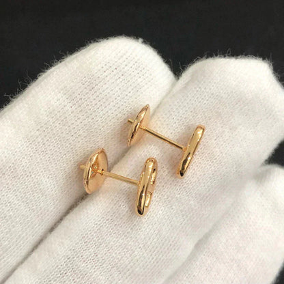 [⭐Lioran]CHAINE SMALL EARRINGS GOLD AND SILVER