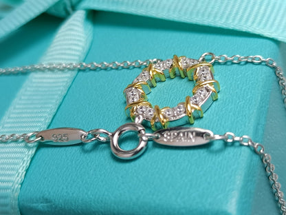[Lioran]SIXTEEN STONE NECKLACE GOLD