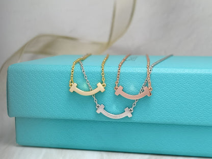 [Lioran]MINI SMILE PEDANT NECKLACE