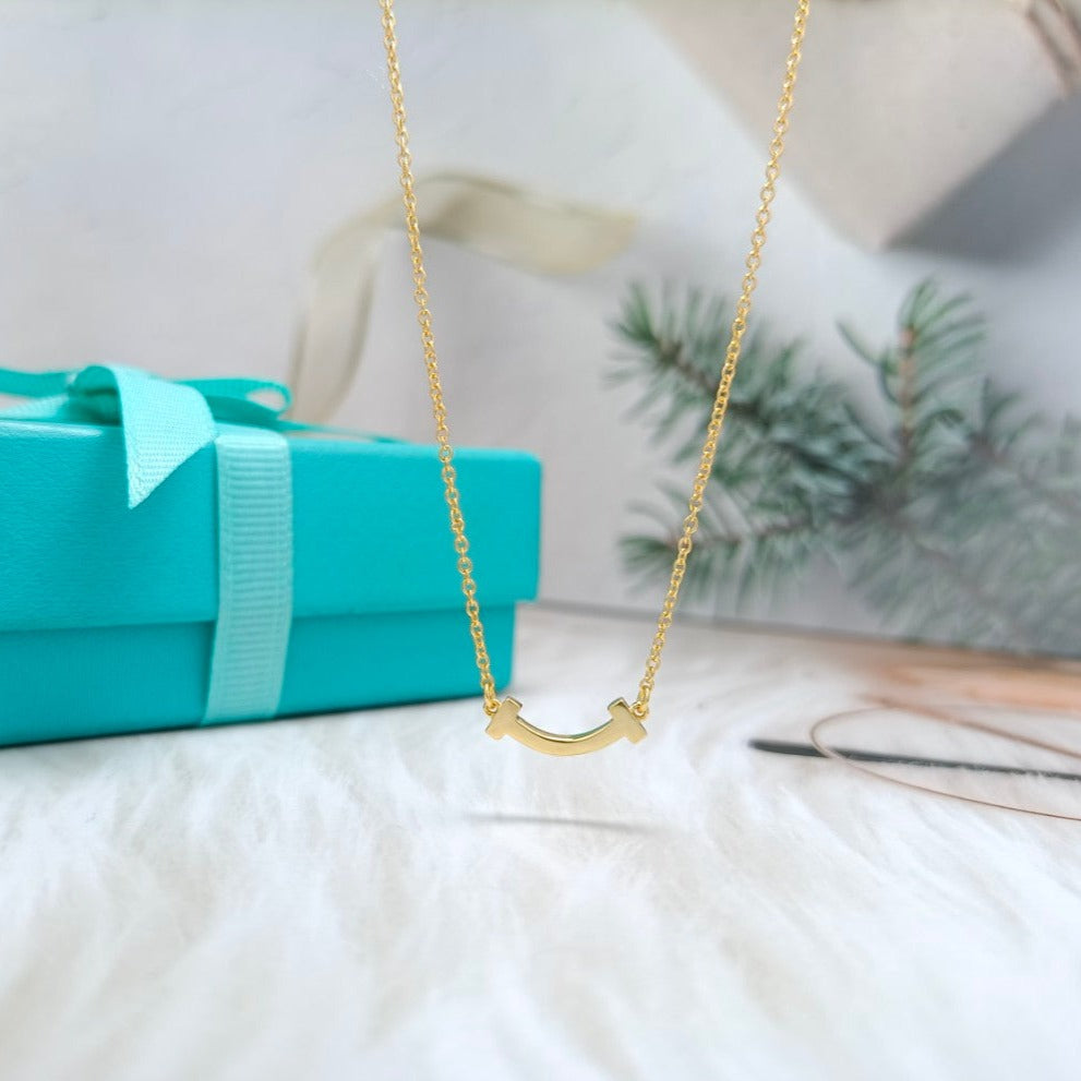 [Lioran]MINI SMILE PEDANT NECKLACE