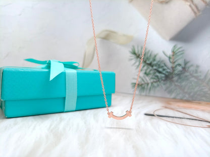 [Lioran]MINI SMILE PEDANT NECKLACE