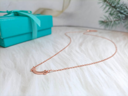 [Lioran]MINI SMILE PEDANT NECKLACE