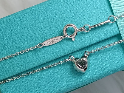 [Lioran]HEART BIG DIAMOND NECKLACE