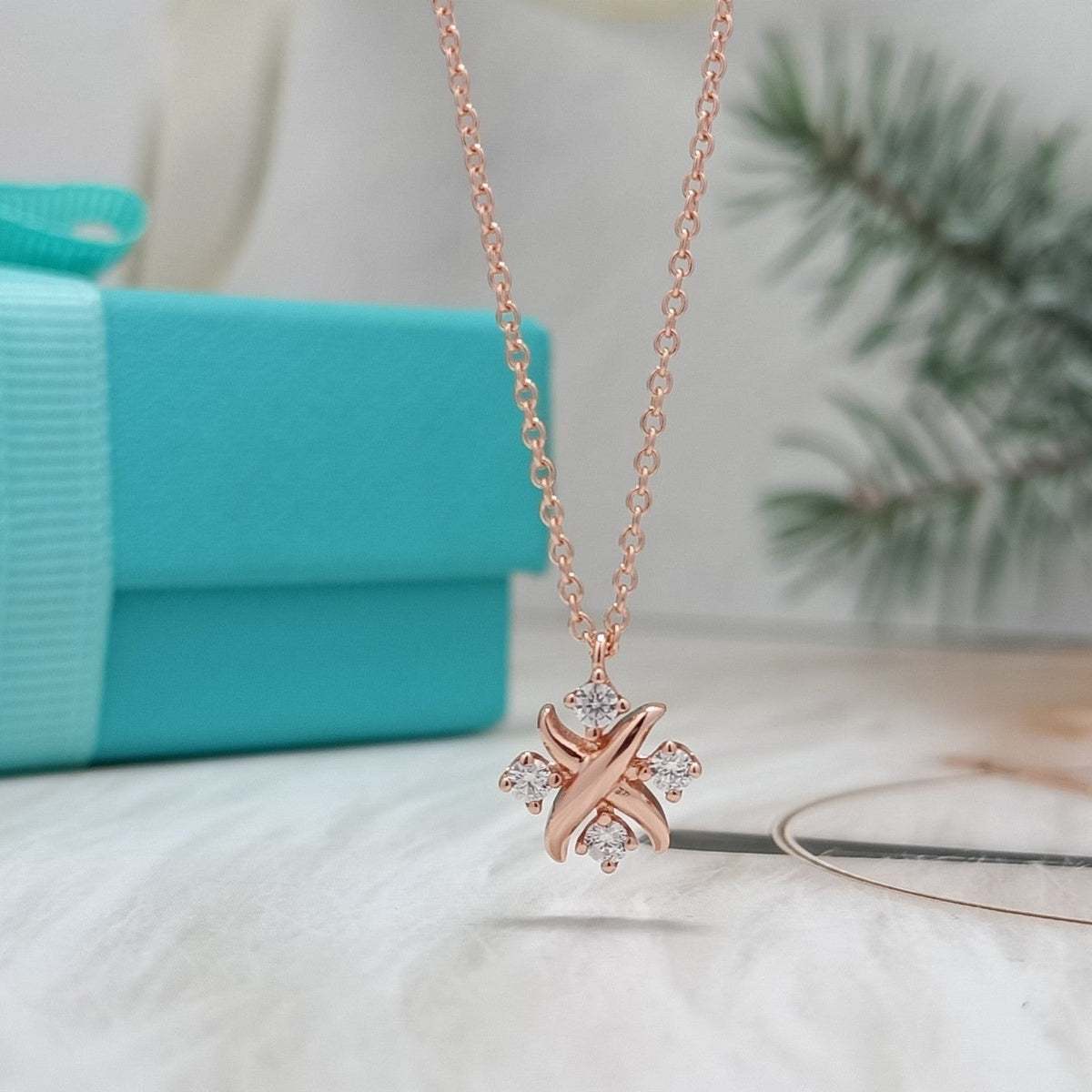 [Lioran]PINWHEEL NECKLACE DIAMOND