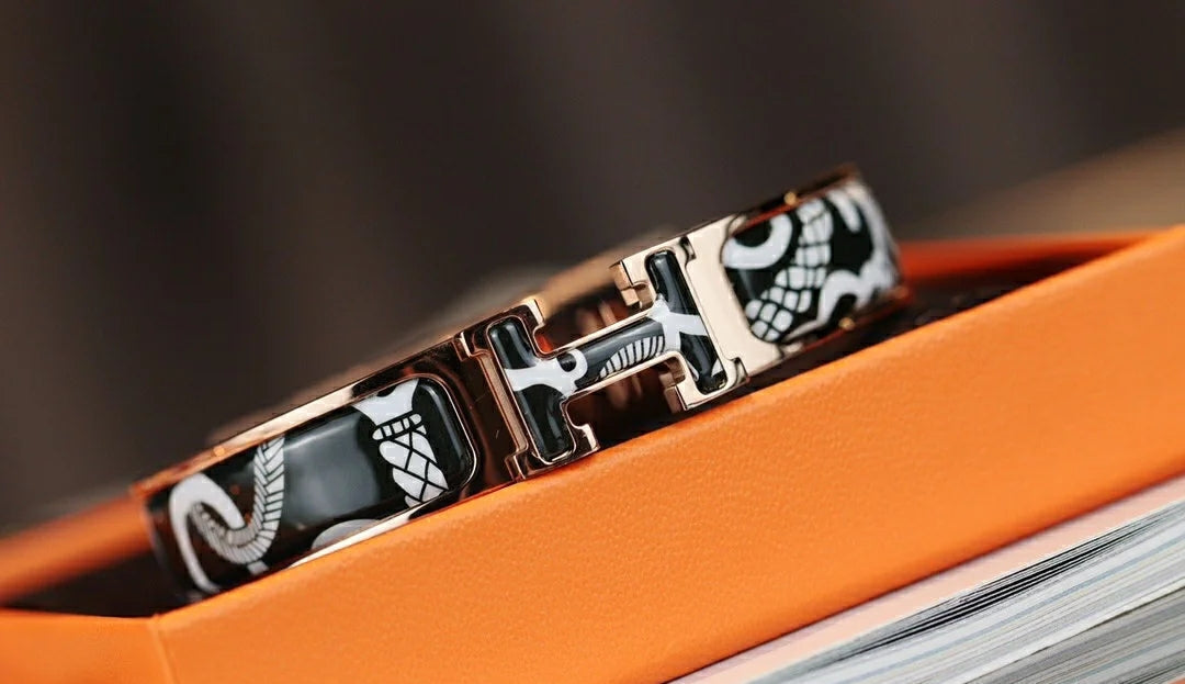 [⭐Lioran]H TARTAN BRACELET 12MM