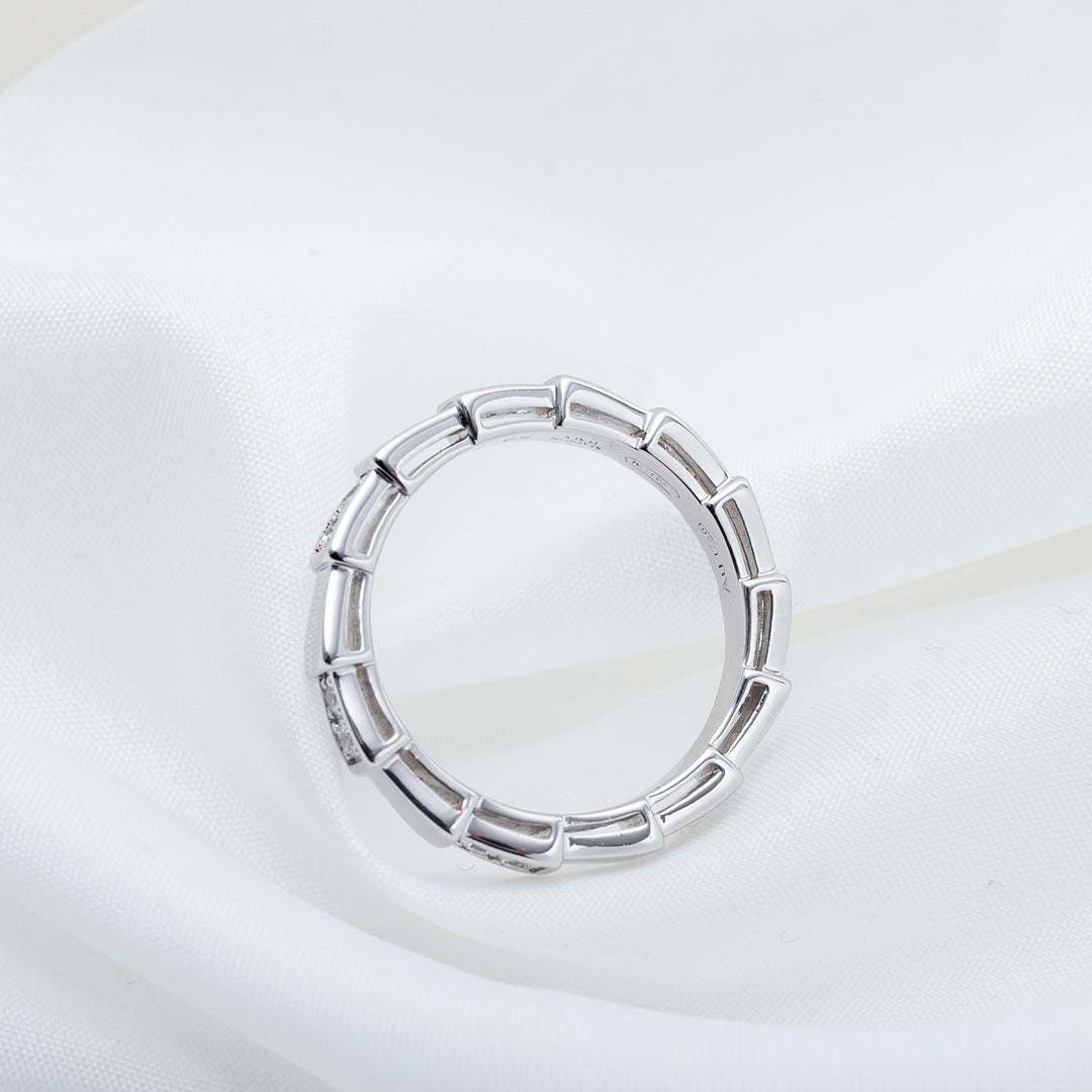 [⭐Lioran]SERPENTI RING SILVER  3MM