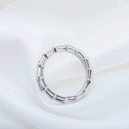 [⭐Lioran]SERPENTI RING SILVER  3MM