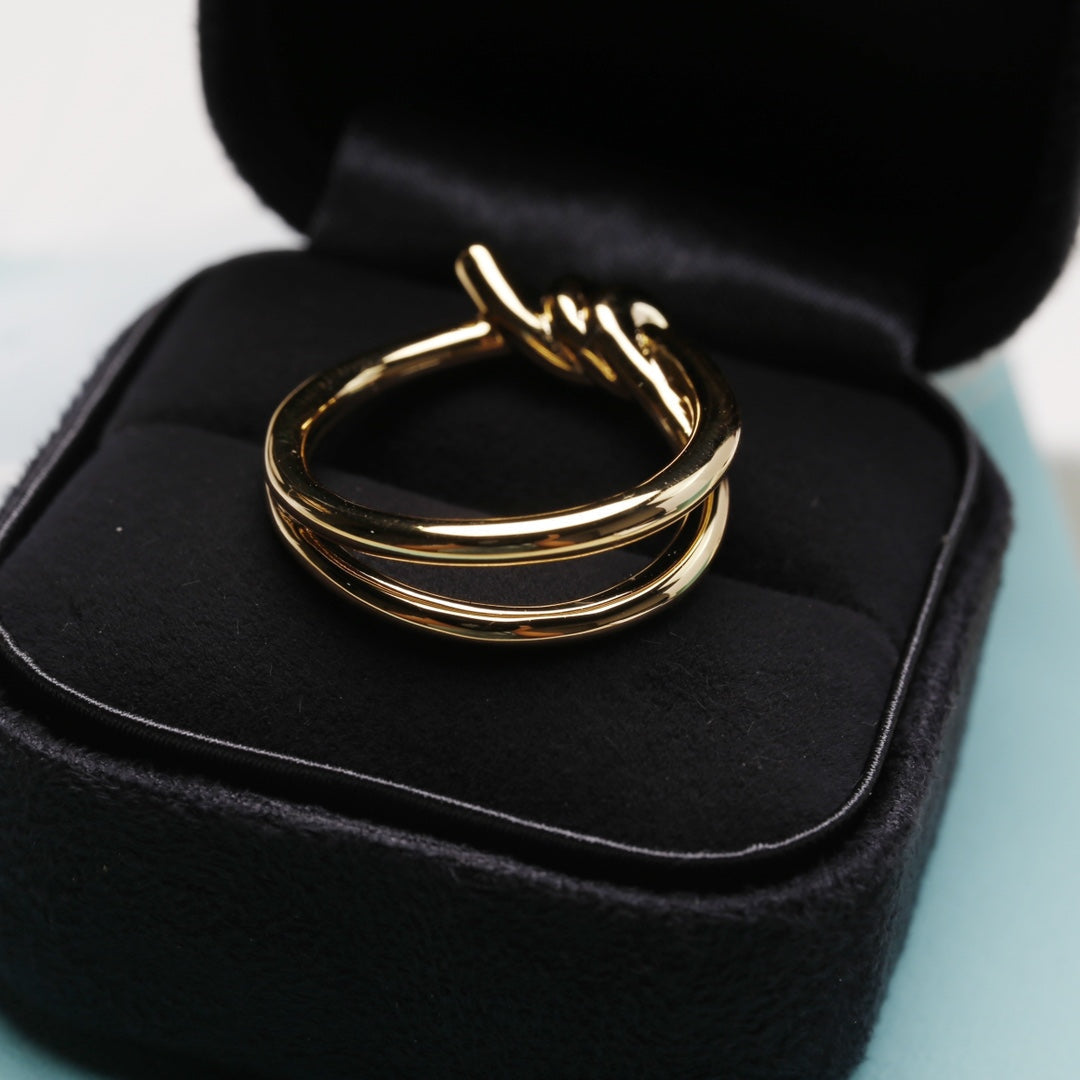 [Lioran]KNOT RING GOLD