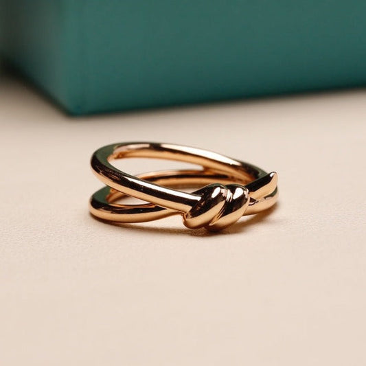 [Lioran]KNOT RING PINK GOLD