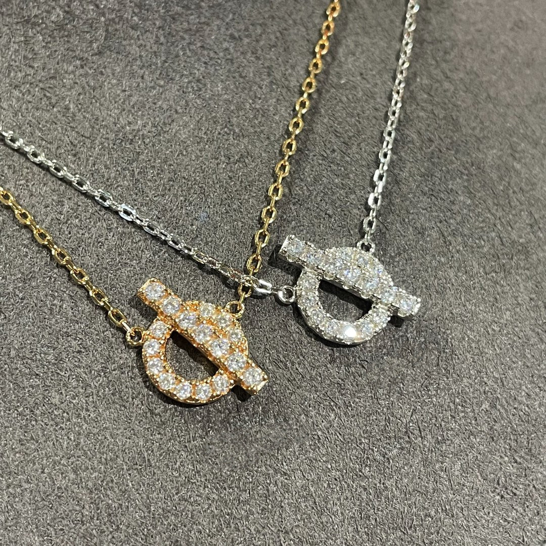 [⭐Lioran]ECHAPEE NECKLACE DIAMOND