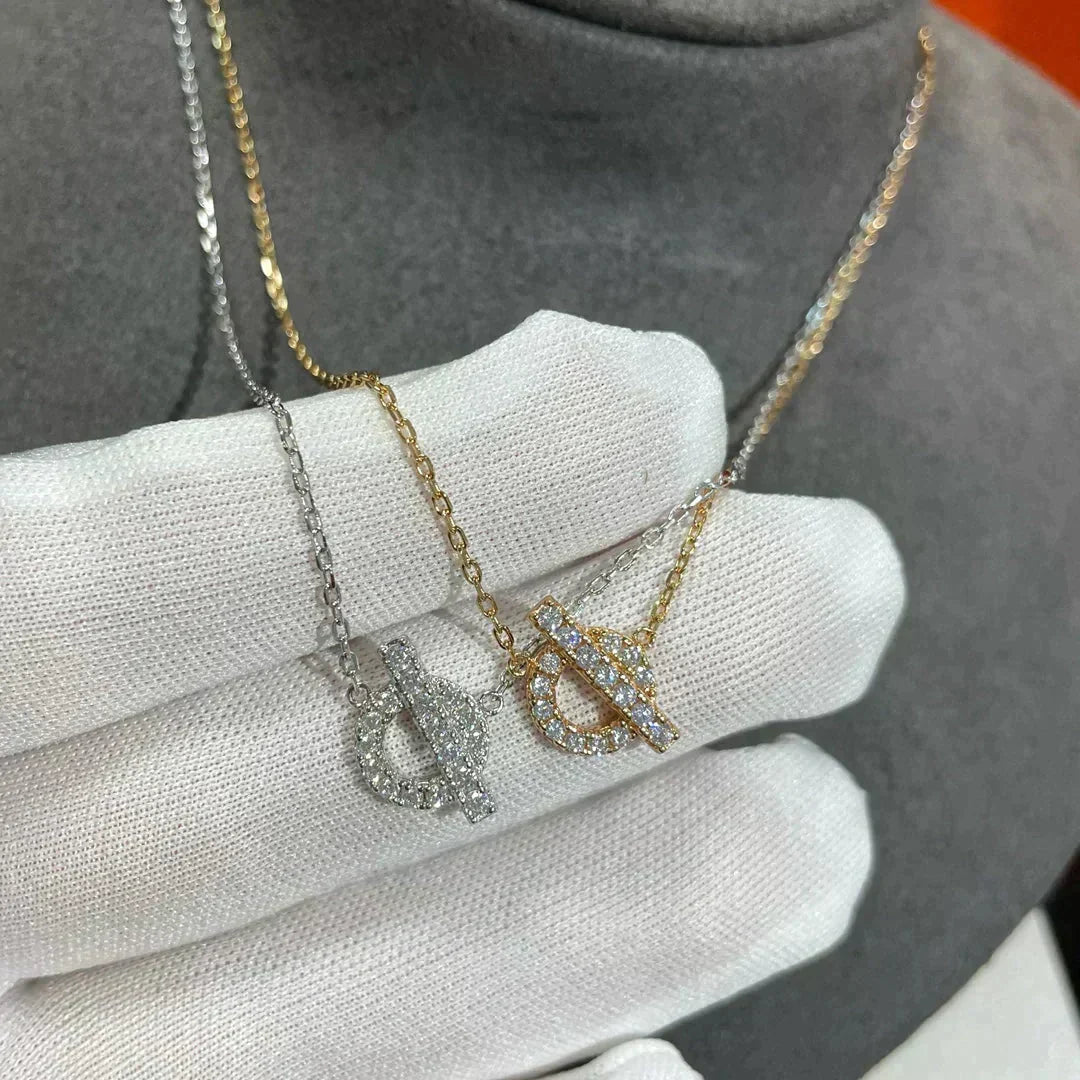 [⭐Lioran]ECHAPEE NECKLACE DIAMOND