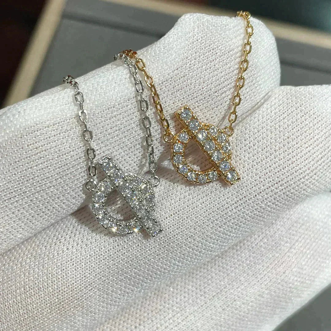 [⭐Lioran]ECHAPEE NECKLACE DIAMOND