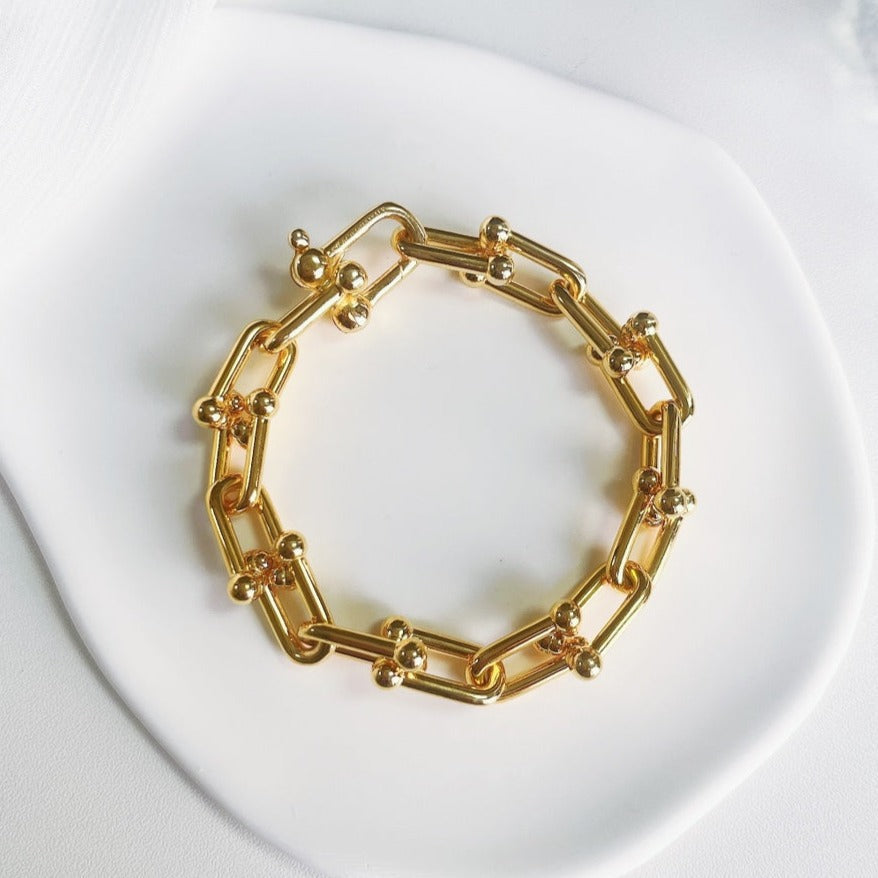 [Lioran]HARDWEAR GOLD BRACELET