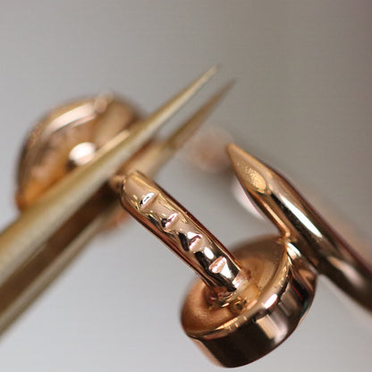 [⭐Lioran]JUSTE EARRINGS PINK GOLD