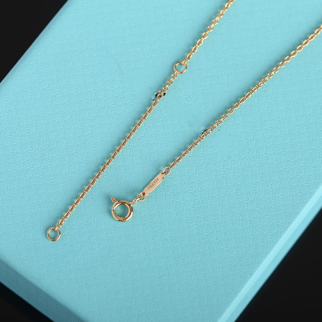 [Lioran]KNOT NECKLACE GOLD