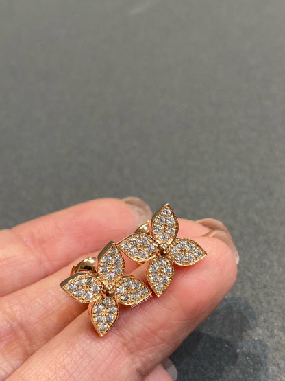 [⭐Lioran]STAR DIAMOND EARRINGS