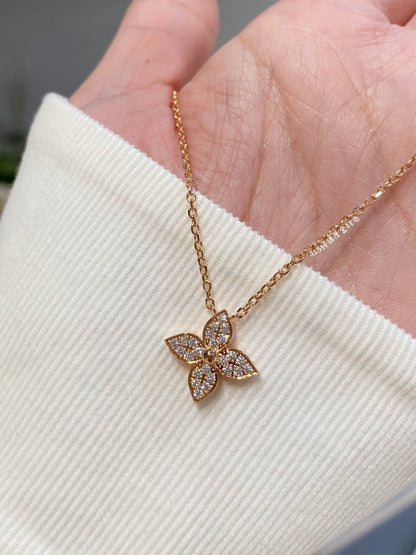 [⭐Lioran]STAR DIAMOND NECKALCE