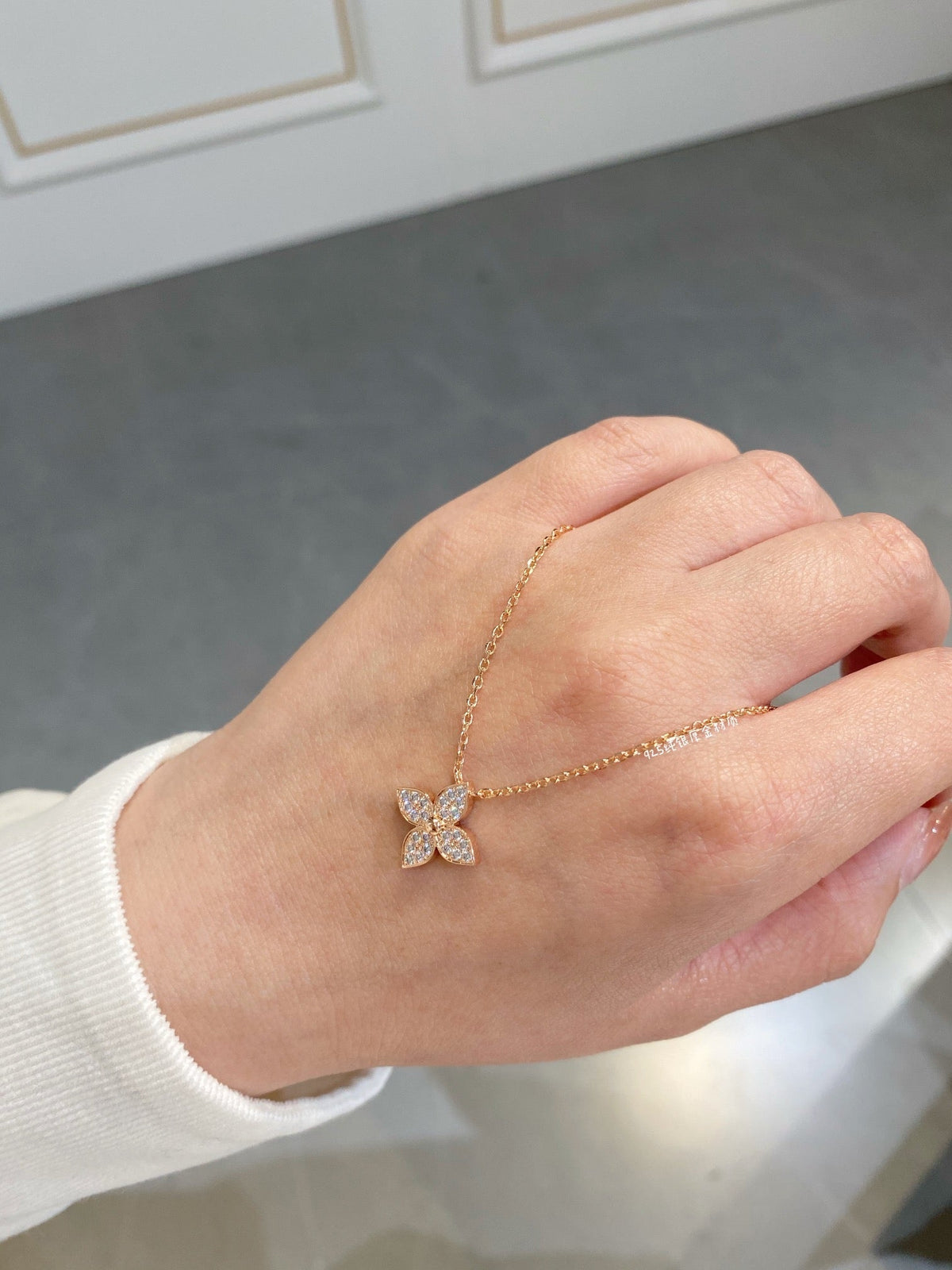[⭐Lioran]STAR DIAMOND NECKALCE