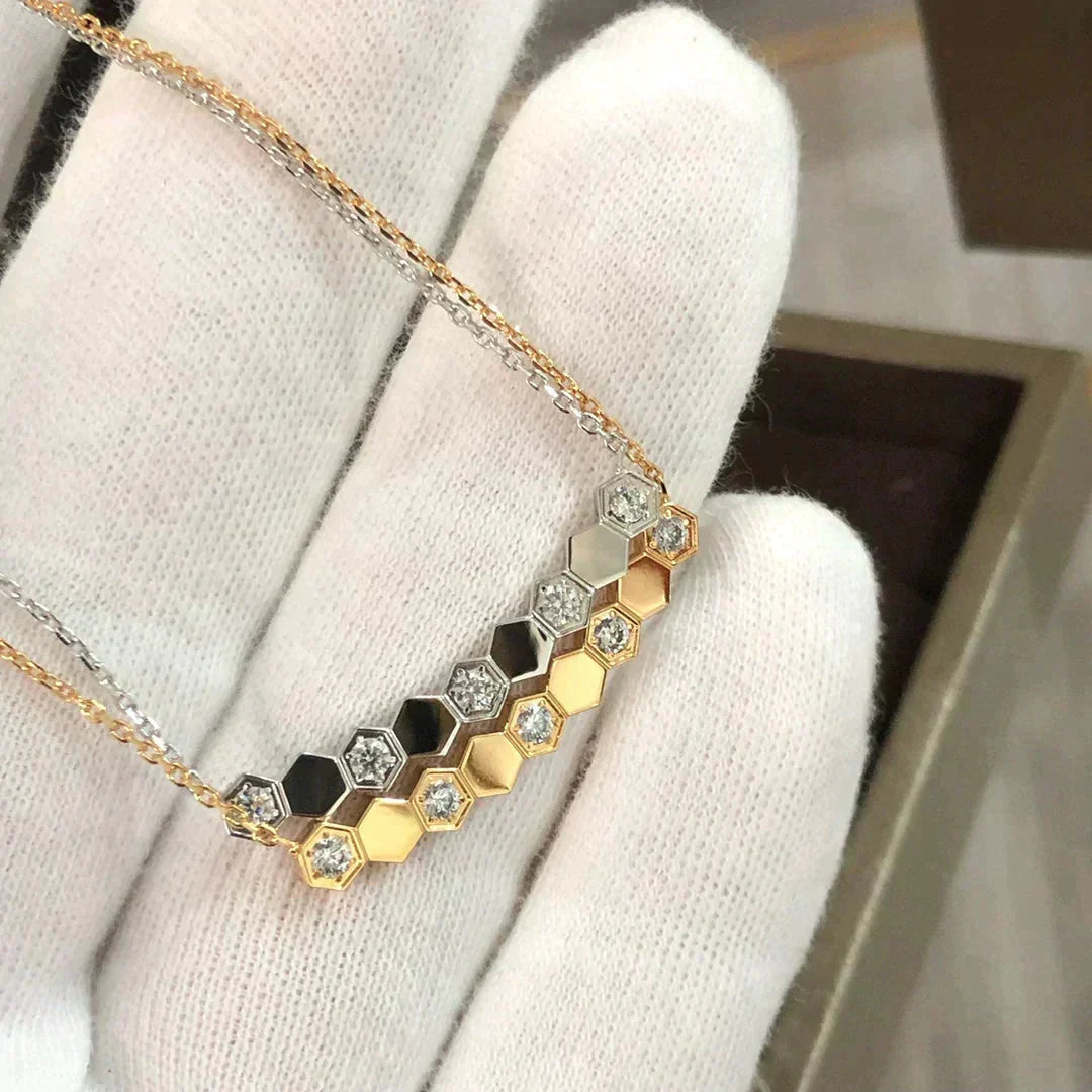 [⭐Lioran]BEE LOVE NECKLACE DIAMOND