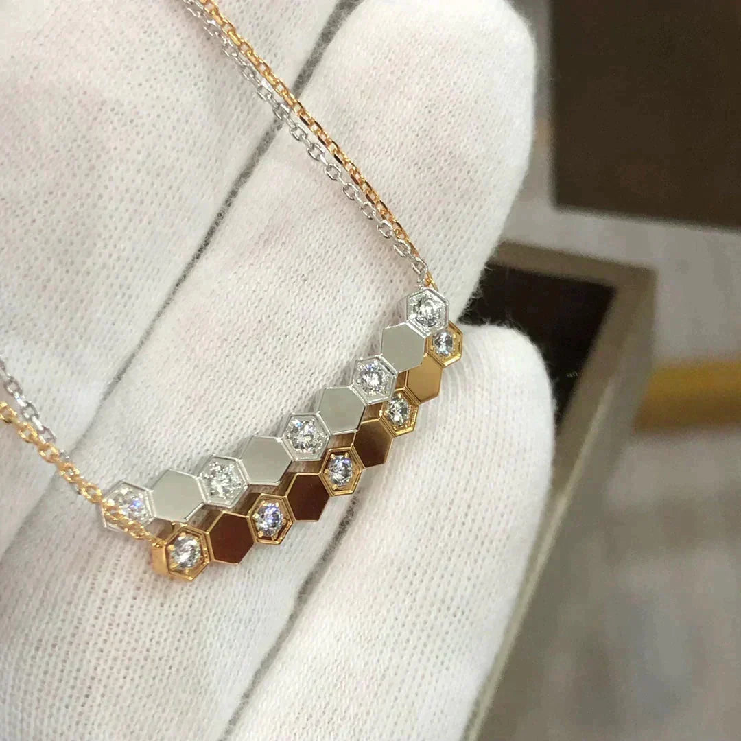 [⭐Lioran]BEE LOVE NECKLACE DIAMOND