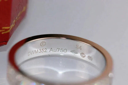 [⭐Lioran]LOVE RING 3.6MM DIAMOND PAVED