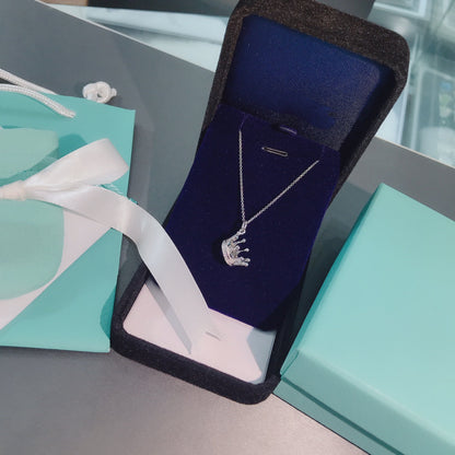 [Lioran]CROWN PEDANT NECKLACE