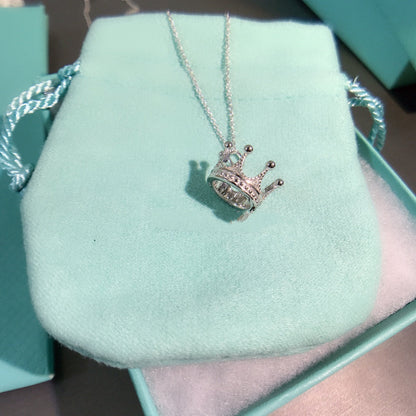 [Lioran]CROWN PEDANT NECKLACE