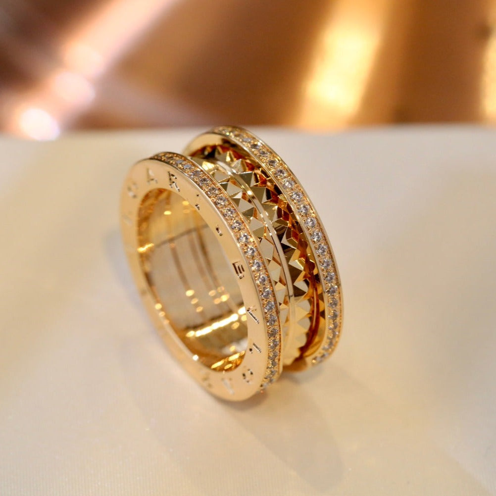 [⭐Lioran]ZERO 1 GOLD DIAMOND RING