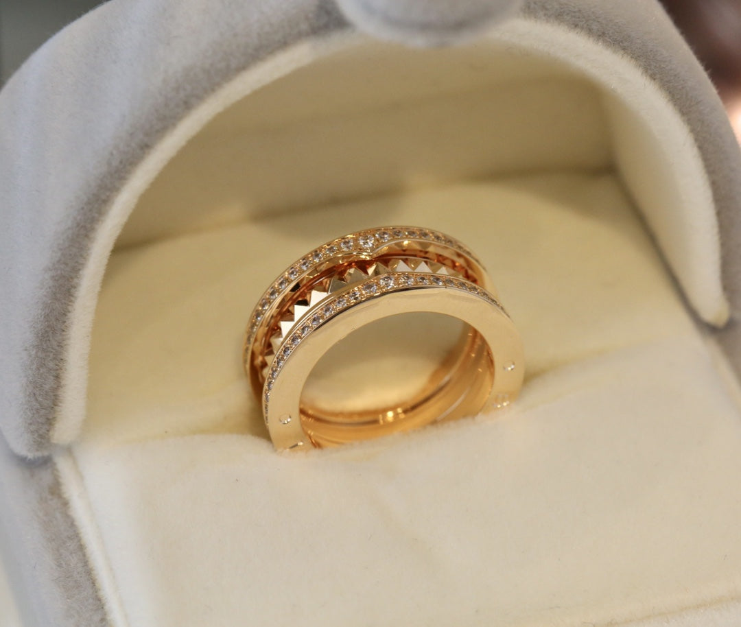 [⭐Lioran]ZERO 1 GOLD DIAMOND RING