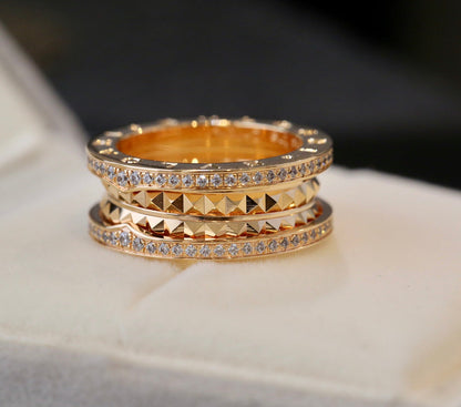 [⭐Lioran]ZERO 1 GOLD DIAMOND RING
