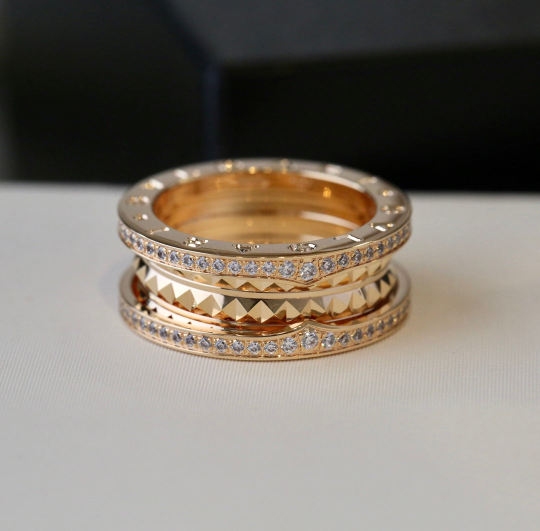 [⭐Lioran]ZERO 1 GOLD DIAMOND RING