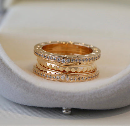 [⭐Lioran]ZERO 1 GOLD DIAMOND RING