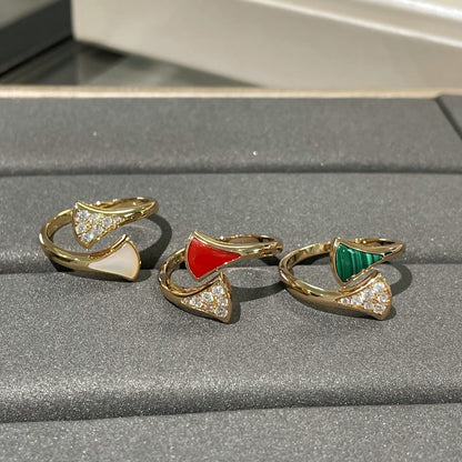 [⭐Lioran]DREAM RING PINK GOLD DIAMOND