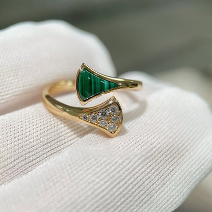 [⭐Lioran]DREAM RING PINK GOLD DIAMOND