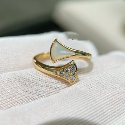 [⭐Lioran]DREAM RING PINK GOLD DIAMOND