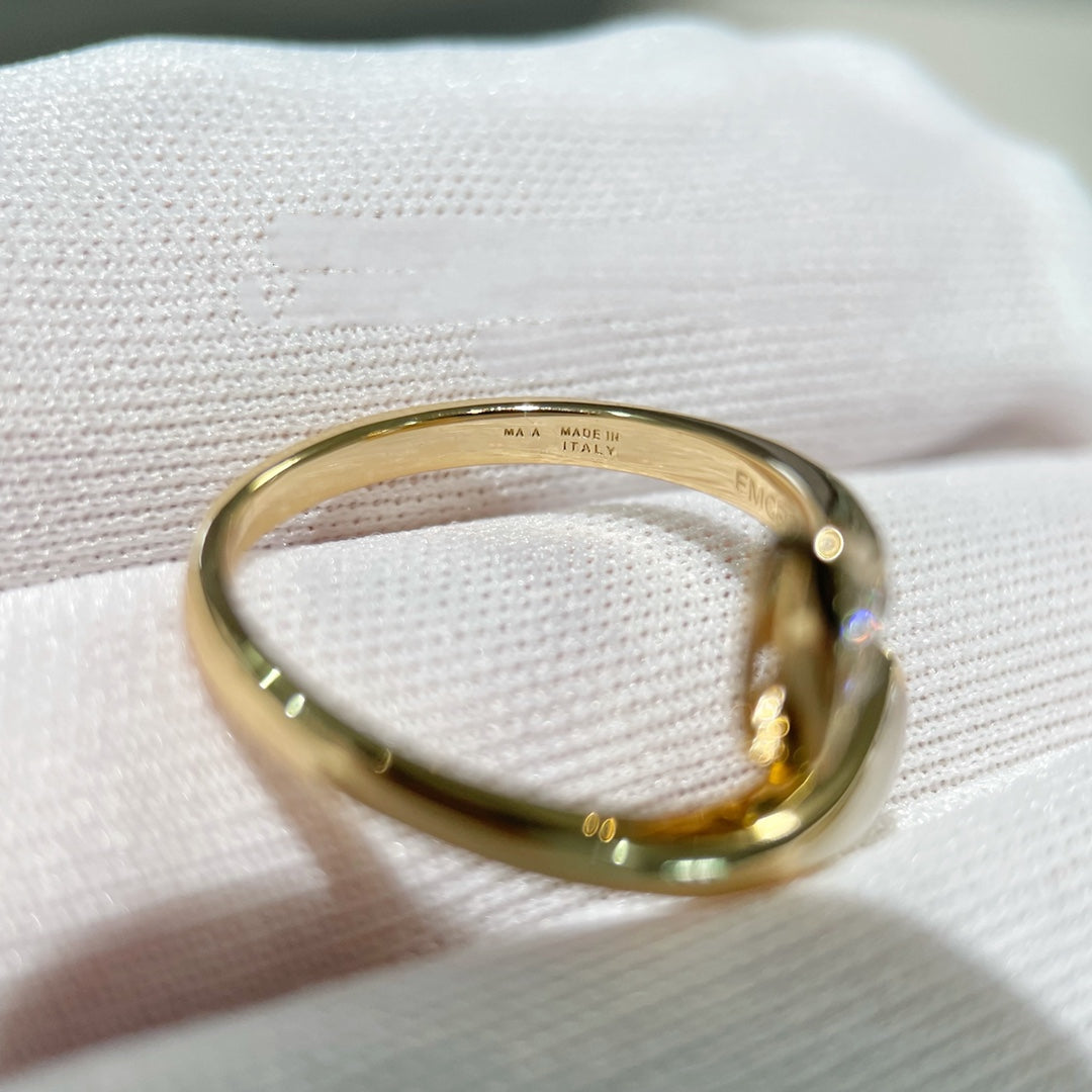 [⭐Lioran]DREAM RING PINK GOLD DIAMOND