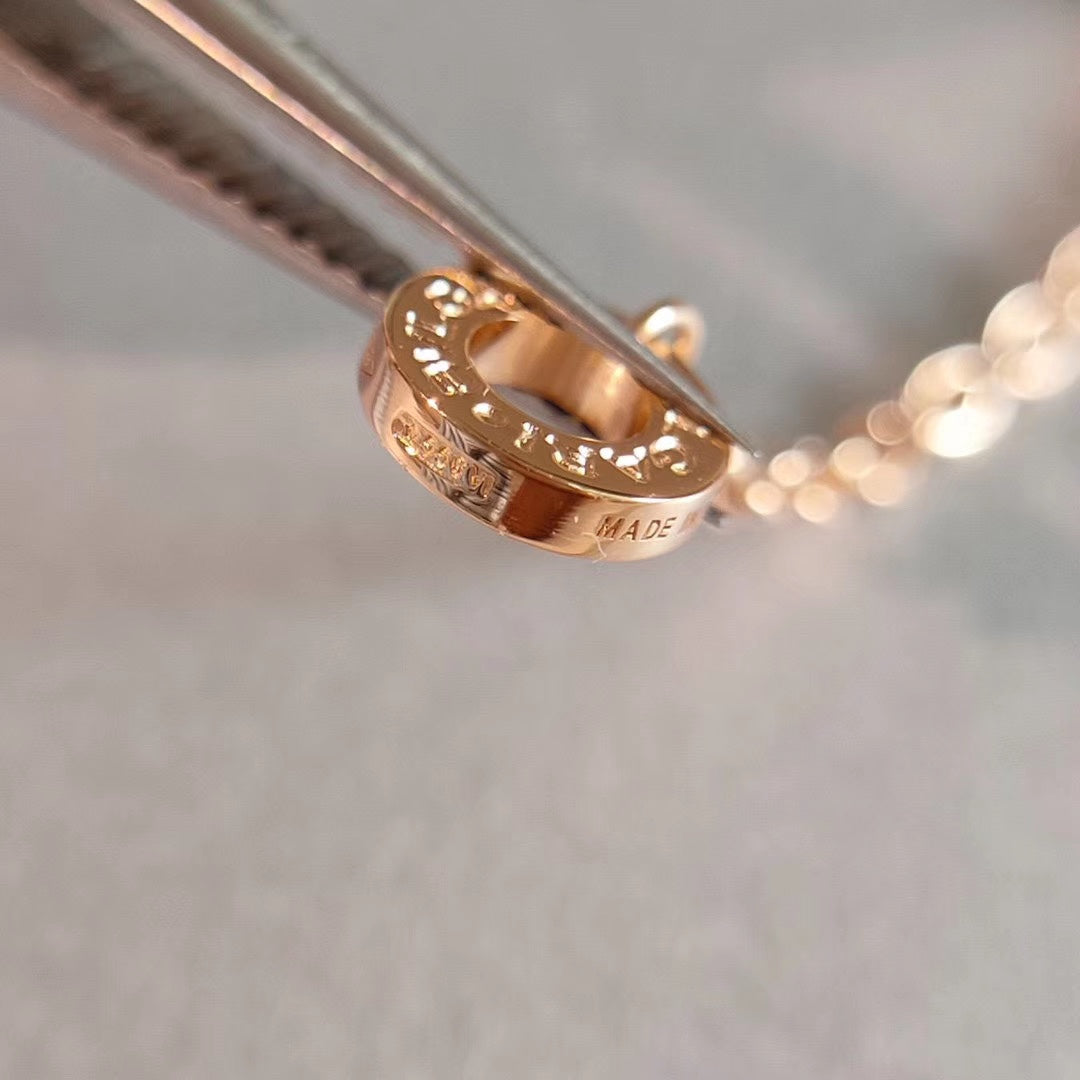 [⭐Lioran]ZERO 1 NECKLACE PINK GOLD