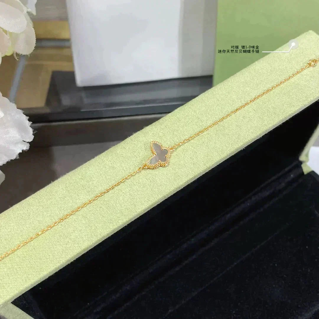 [⭐Lioran]BUTTERFLY DARK MOP BUTTERFLY BRACELET
