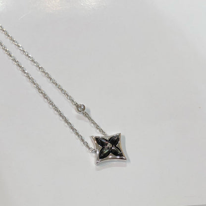 [⭐Lioran]STAR BLACK MOP NECKLACE