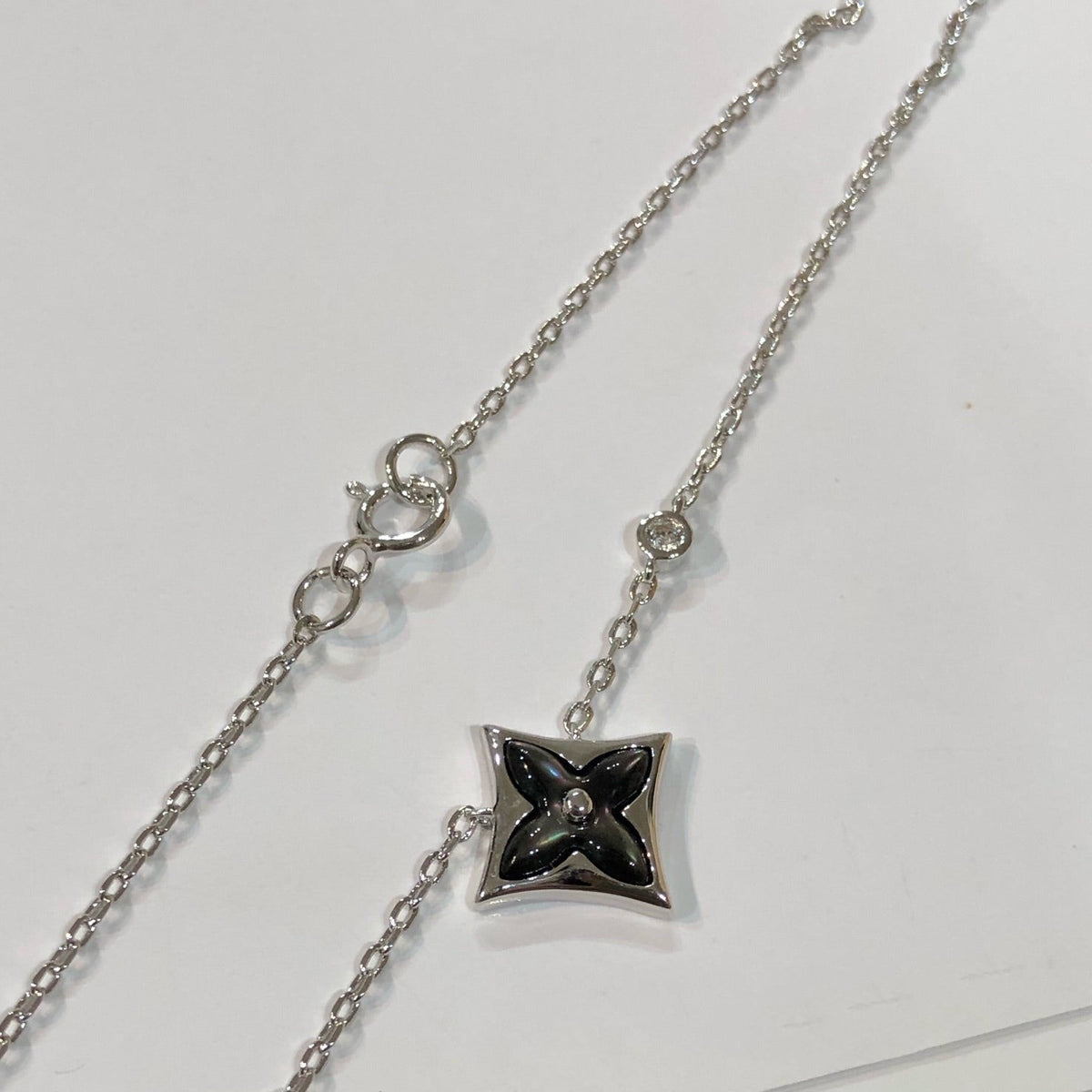 [⭐Lioran]STAR BLACK MOP NECKLACE