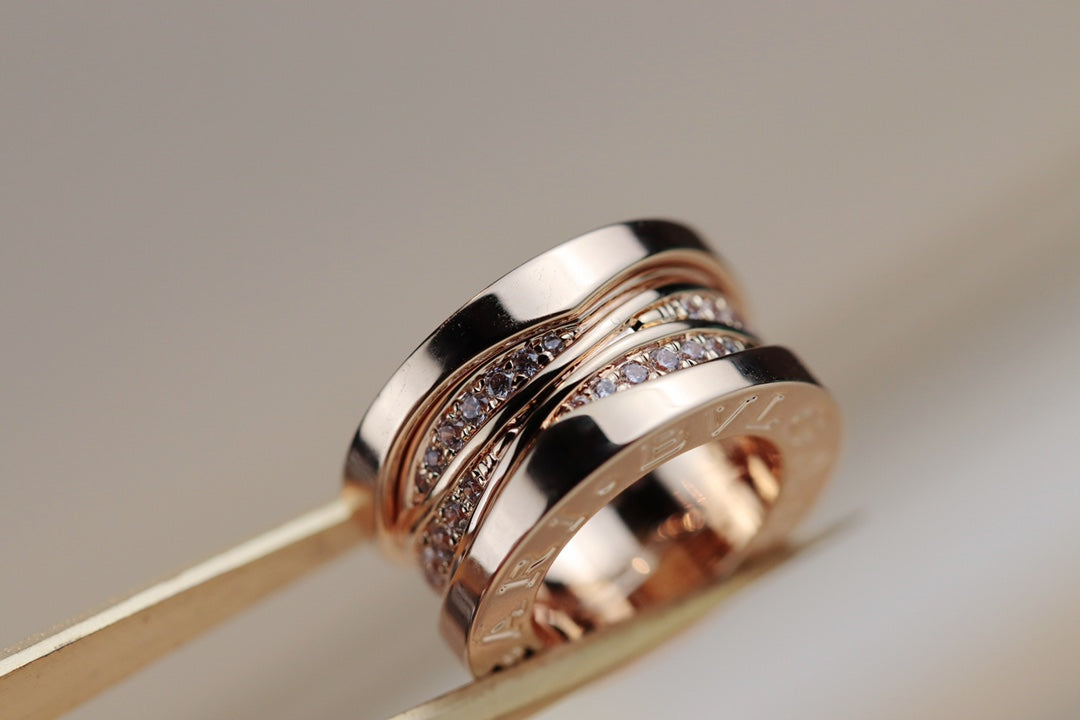 [⭐Lioran]ZERO 1 PINK GOLD DIAMOND NECKLACE