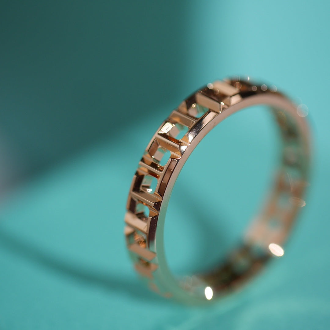 [Lioran]T TRUE 3.5MM PINK GOLD RING