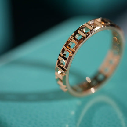 [Lioran]T TRUE 3.5MM PINK GOLD RING