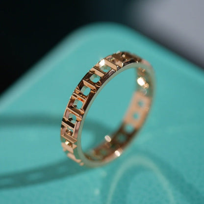 [Lioran]T TRUE 3.5MM PINK GOLD RING