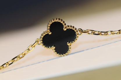 [⭐Lioran]CLOVER 20 MOTIFS ONYX ROSE GOLD