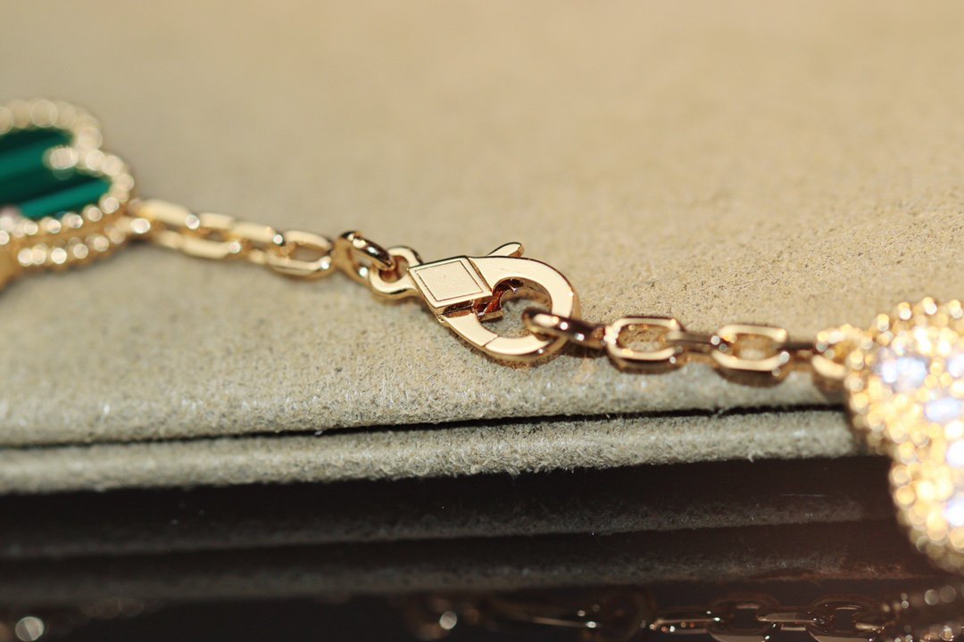 [⭐Lioran]CLOVER 20 MOTIFS ONYX ROSE GOLD