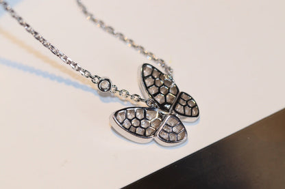 [⭐Lioran]BUTTERFLY DIAMOND NECKLACE