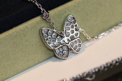 [⭐Lioran]BUTTERFLY DIAMOND NECKLACE