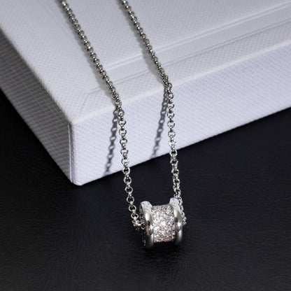 [⭐Lioran]ZERO 1 SILVER DIAMOND NECKLACE