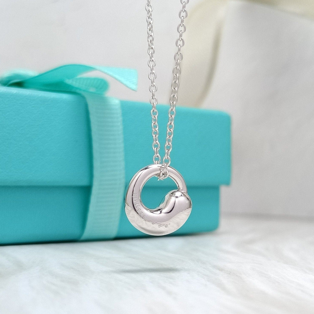 [Lioran]SNAIL PEDANT SILVER NECKLACE